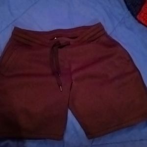 Black athletic shorts